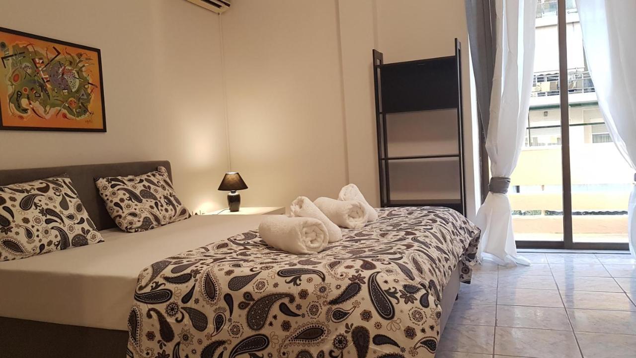 Palette Apartment Champagne - Athens Center, 6 Bd, 3 Bath מראה חיצוני תמונה